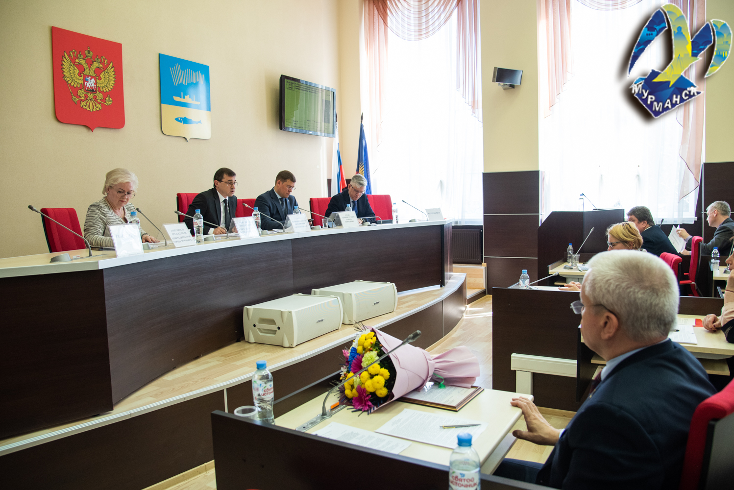 Состоялось тридцать шестое заседание совета депутатов города Мурманска